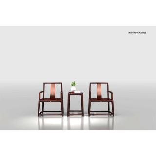 通配小件-休闲椅 材质 非洲紫檀 规格 1560x555x715  2.12万/3件